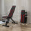 SPORTNOW Foldable Weight Bench with 6-Level Backrest, Leg Extension 9