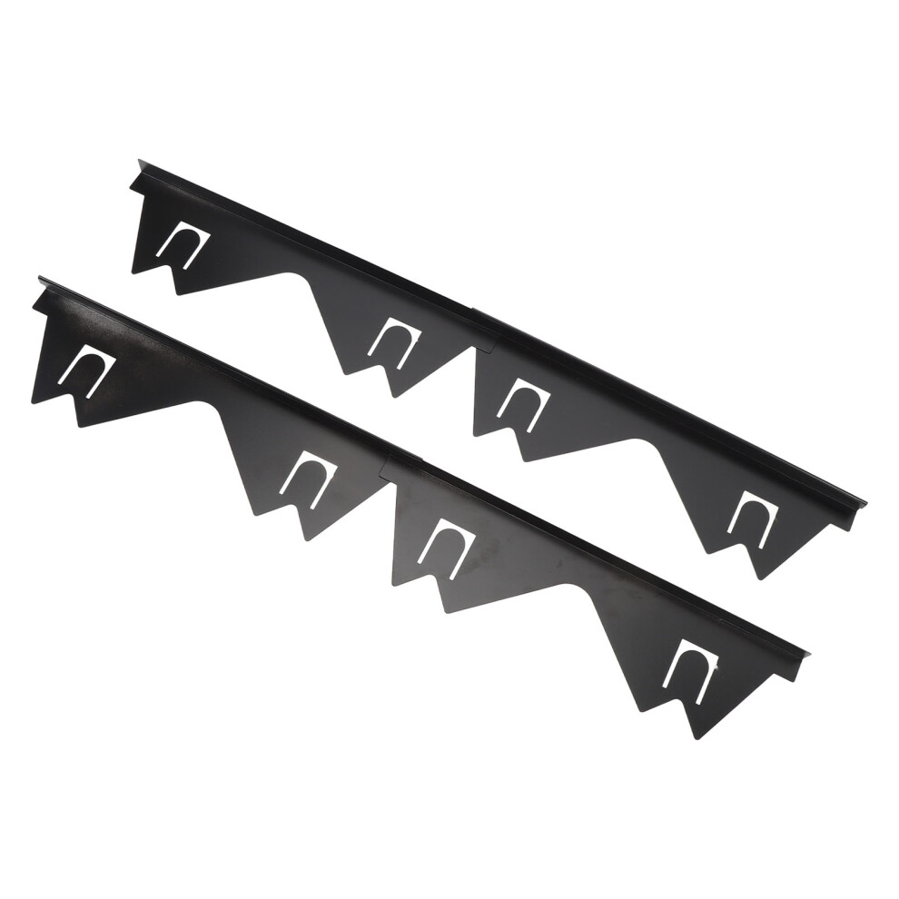 2 Pair Stainless Steel Stove Gap Covers, 13.78-27.17in Adjustable