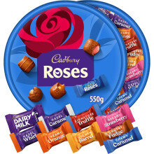 Cadbury Roses Milk Chocolate Tub 550g (Pack Of 1)