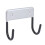 Wall Mounted Ironing Board Hook | Silver Gray Space Saver Iron Holder 14