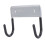 Wall Mounted Ironing Board Hook | Silver Gray Space Saver Iron Holder 13