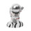 Multifunction Creative Astronaut Shaped Wine Rack Cute-silver 1
