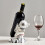 Multifunction Creative Astronaut Shaped Wine Rack Cute-silver 5