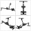 Home Foldable Fitness Rowing Machine Adjustable 15