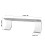 Steel Wall Mount Ironing Board Holder Laundry Room Silver Gray 2