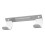Steel Wall Mount Ironing Board Holder Laundry Room Silver Gray 10