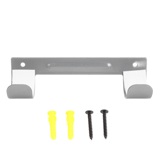 Steel Wall Mount Ironing Board Holder Laundry Room Silver Gray 2