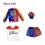 (130cm, red) Suicide Squad Harley Quinn Costume_x 2