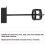 Clutch Compression Tool for ATVs/UTVs/Kymco, 35cm Black Metal 6