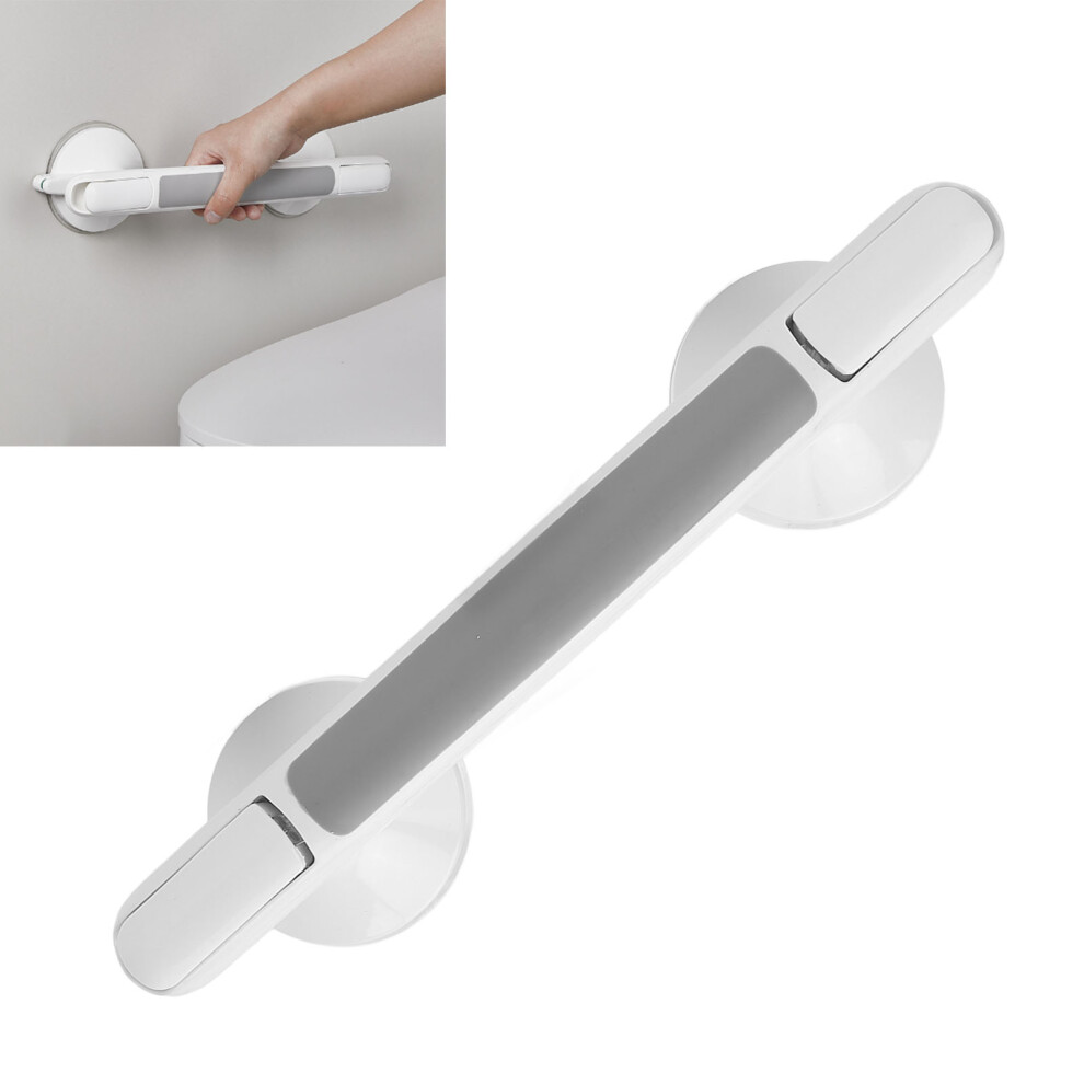 60KG Load Anti-Slip Shower Handrail with Dual Suction for Bathtubs