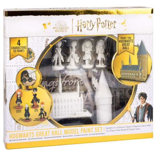 Wizarding World Harry Potter Hogwarts Great Hall Model Paint Set