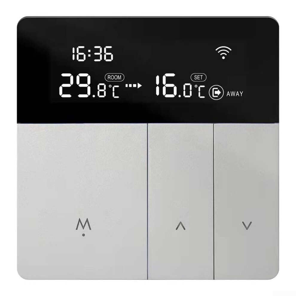 Advanced Smart Thermostat For Floor Heating And Boiler Control, Compatible With Tuya App, 25A, Energy-Efficient Design 6038364118783