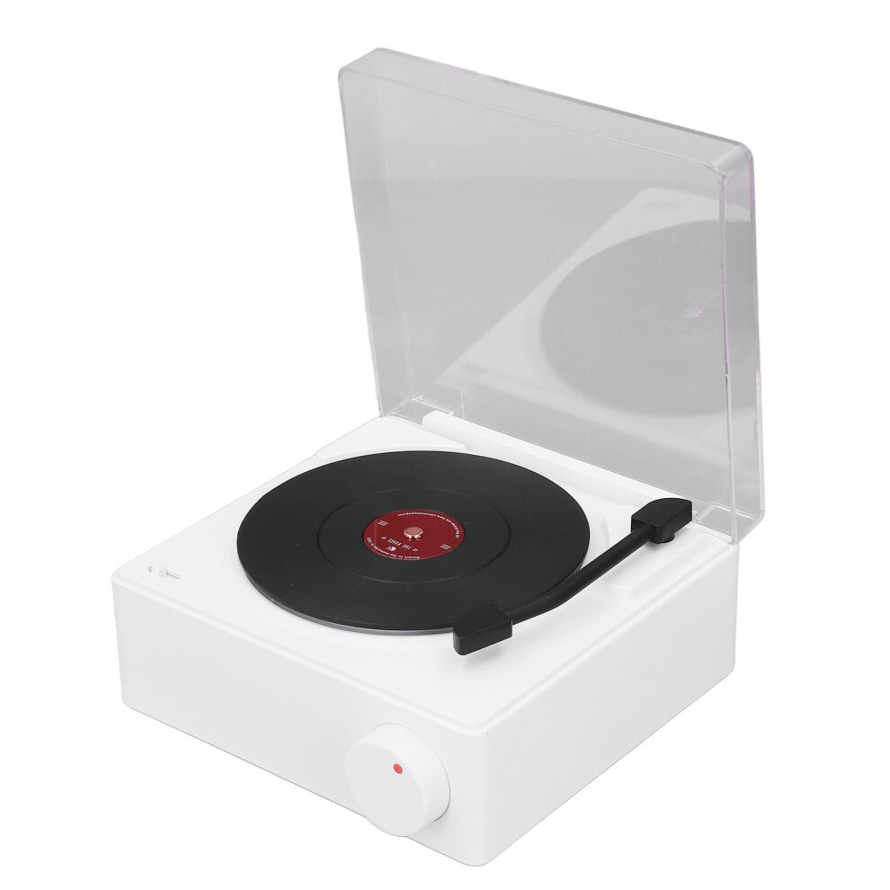 Retro Bluetooth Speaker With Clock & 32G Support, 140X140x64.4mm White 3701346509895