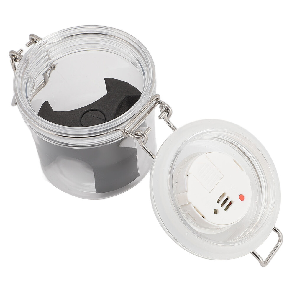 Eyelash & Nail Salon 200ml Glue Storage Jar with Temperature & Humidity Monitor
