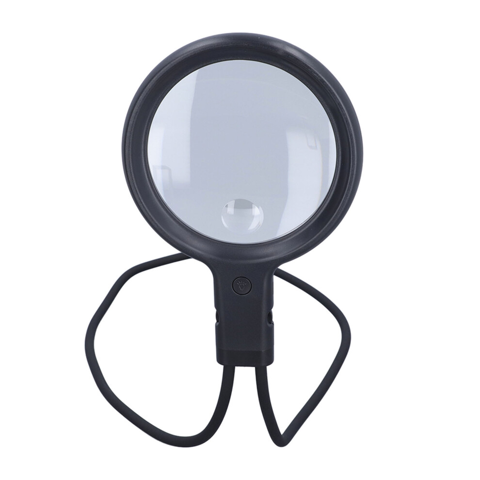 Light 5X/15X Gooseneck Magnifier With 36 Led S, Usb Battery, Adjustable Brightness