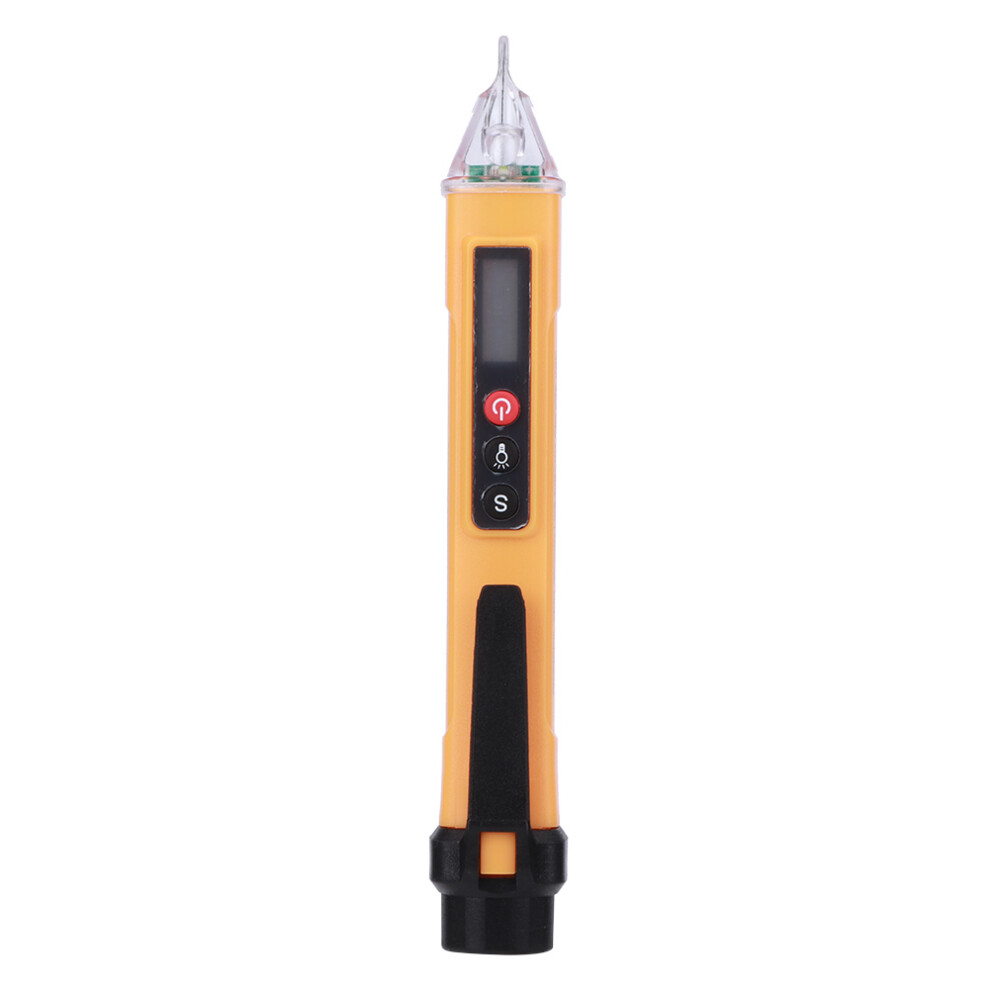 Digital Noncontact Current Voltage Detector Test Yellow/Black
