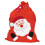 Anker Red Felt Santa Gift Sack Christmas Presents Bag with Drawstring 1