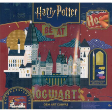 (Hogwarts School) Harry Potter Hogwarts Express or School Gem Art Craft Set