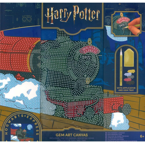 Harry Potter (Hogwarts Express Train) Harry Potter Hogwarts Express or School Gem Art Craft Set