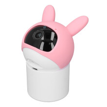 Baby Monitor Camera C12 1080p Pink 355 Pan Night Vision WiFi Video