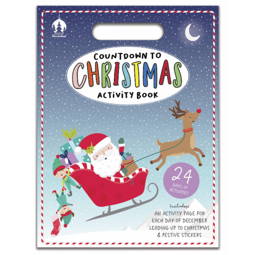 Countdown to Christmas Advent Activity Book for Kids