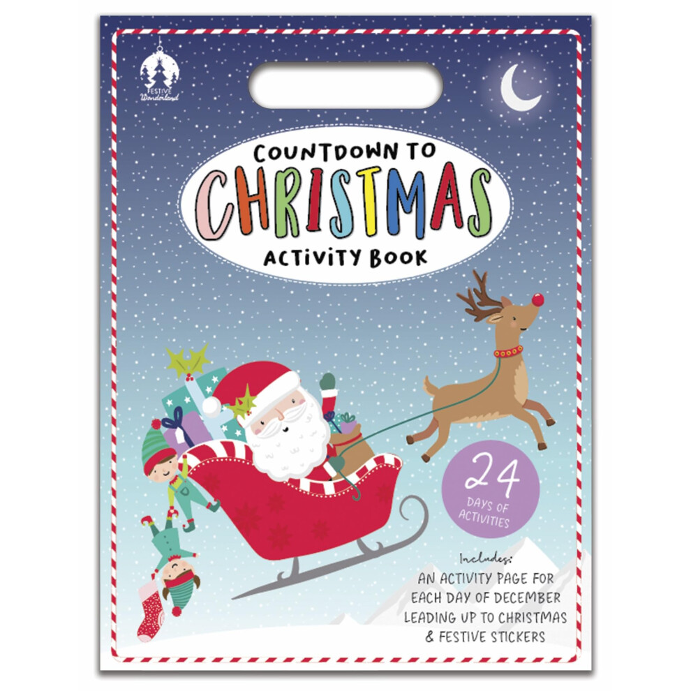Tallon International Countdown To Christmas Advent Activity Book For Kids