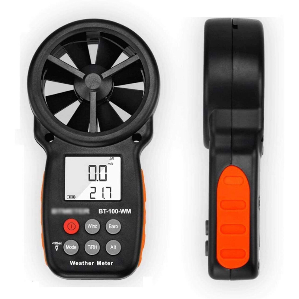 Digital Wind Speed Meter Gauge For Accurate Air Flow Velocity Measurement - Ideal For Windsurfing, Kite Flying, Sailing, And Fishing 9016109650214