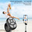 Bluetooth 5.3 Remote Controller for Selfies and Video Browsing, Black with Charging Box, Fingertip Design, Compact Size 4