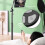 Bluetooth 5.3 Remote Controller for Selfies and Video Browsing, Black with Charging Box, Fingertip Design, Compact Size 5