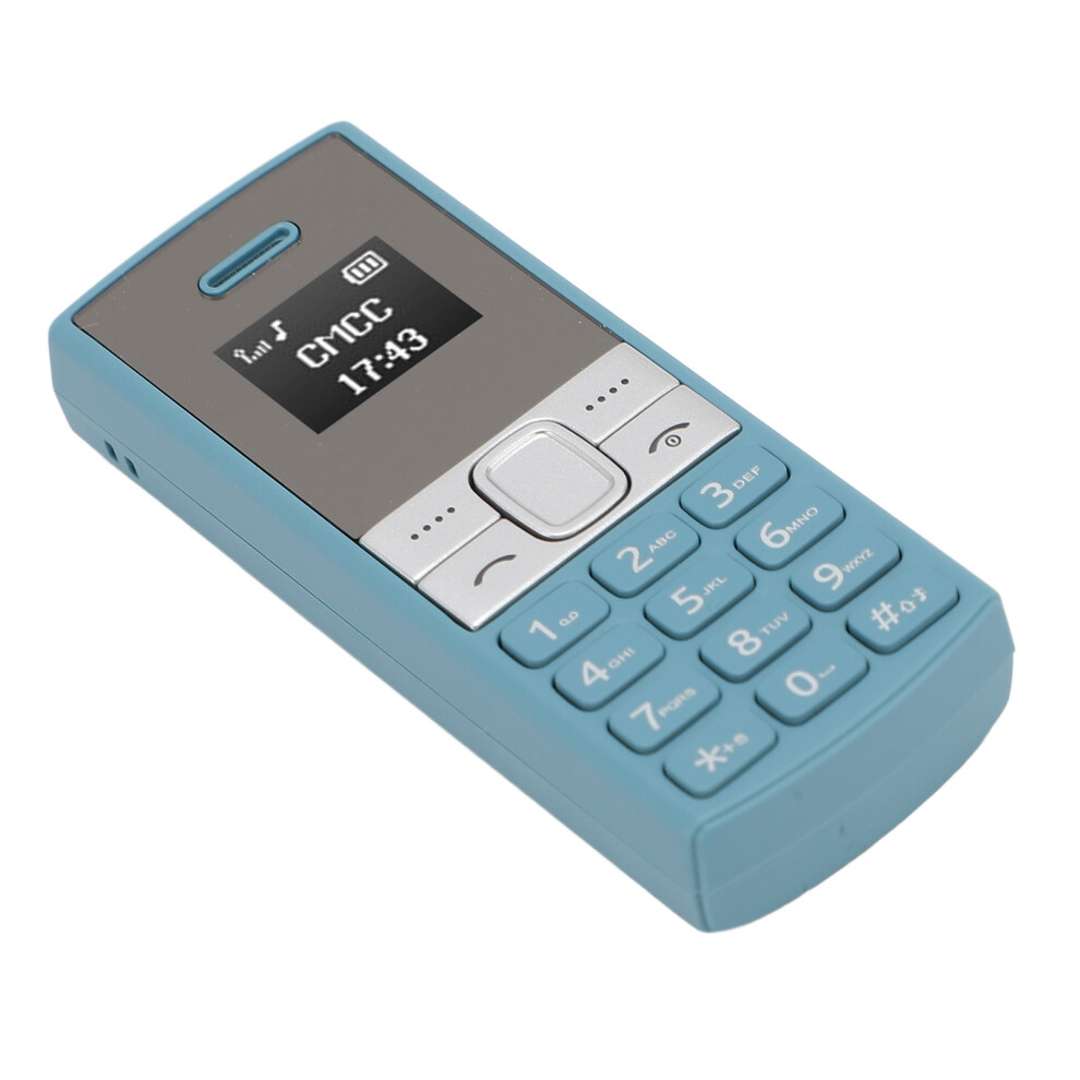 Mini Gsm 2G Tooth Dual Sim Mobile Phone Bm150 0.66" Oled Blue 4081346516468
