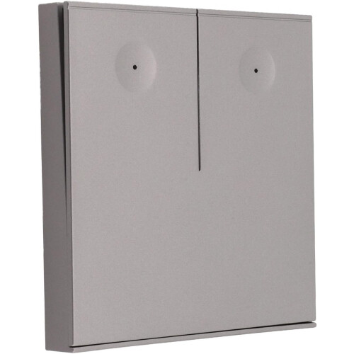 Wired Compatible Wireless Wall Switch Transmitter 433MHz RF Frequency Grey Color for Easy Control and Automation 1