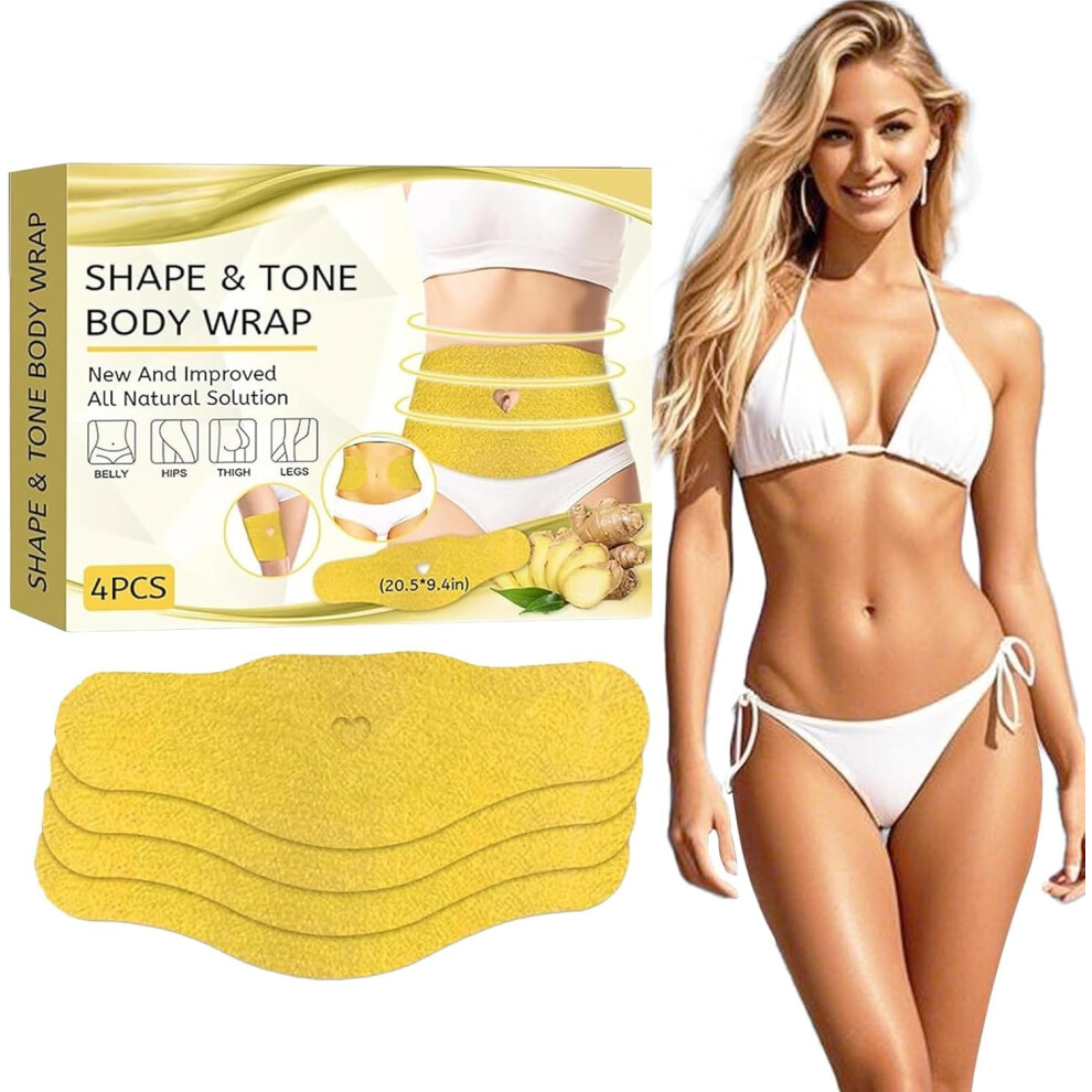 Yellow Slim Patch For Weight Loss, Belly Fat Burning Patch For Enhanced Abdominal Slimming, Waist Slimming Patches