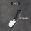 100Pcs Plastic Disposable Mini Shovel Spoon Potted 9