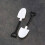 100Pcs Plastic Disposable Mini Shovel Spoon Potted 6