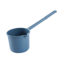 Water Ladle Blue Portable Dipper with Comfortable Grip for Home Use, Ideal for Bathing and Cleaning Fruits and Vegetables