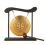 Mini Desktop Gong Table Wind Chime Percussion Inst 1