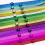 520 Sheets Glitter Paper Folding Stars Strips Luck 9