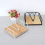 Solid Wood Tissue Holder Home Napkin Container Gol 3