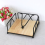 Solid Wood Tissue Holder Home Napkin Container Gol 6