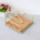 Solid Wood Tissue Holder Home Napkin Container Gol 7