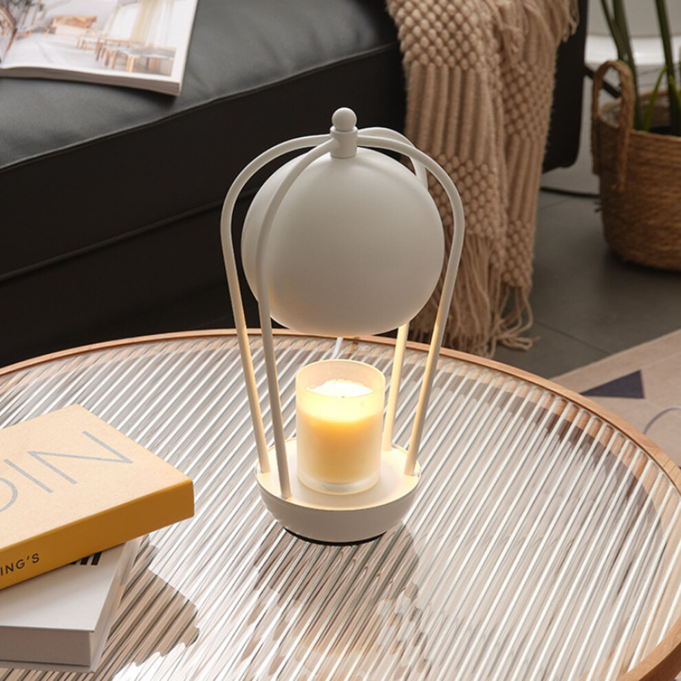 2Pcs Candle Warmer Lamp 35W GU10 Warm White with Dimmable Timer