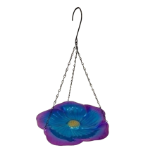Metal Hanging Bird Bath Tray for Outdoors Garden D