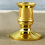 30PCS Gold Pillar Candle Base Taper Holder Candles 3