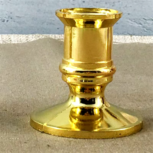 30PCS Gold Pillar Candle Base Taper Holder Candles 2