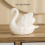 2 Pieces White Black-Swan Sculpture Decor, Elegant 3