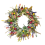 Spring Artificial Daisy Lavender Wreath Wildflower 1