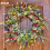 Spring Artificial Daisy Lavender Wreath Wildflower 7