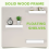 Solid Wood Floating Shelf with Hidden Compartment, 9