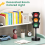 Traffic Light Lamp with Base for Room Decoration, 3
