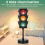 Traffic Light Lamp with Base for Room Decoration, 5